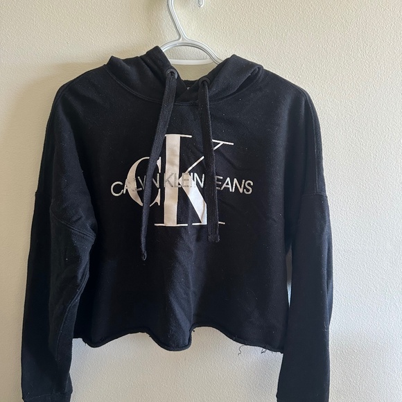 Calvin Klein cropped hoodie - Picture 1 of 2